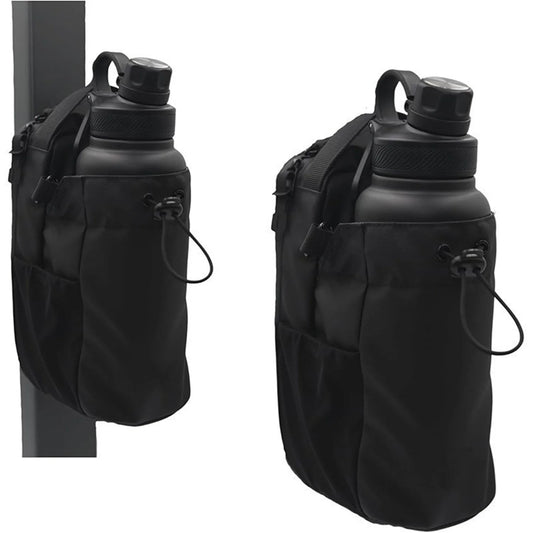 Magnetic Gym Bag Large Capacity Magnetic Carrier Bag With Phone Pocket Portable Gym Water Bottle Pouch Gym Accessories Organizer